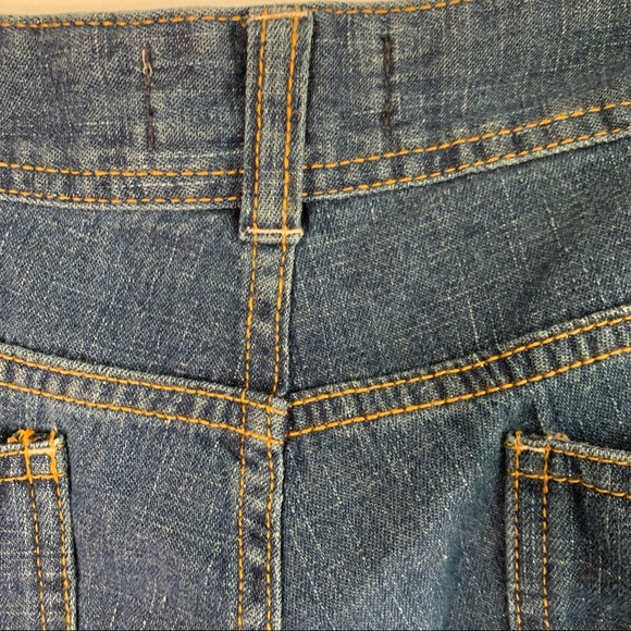 Tex by MaxAzria SZ 28 Wide Leg Four Pocket Denim Jeans - Picture 6 of 11